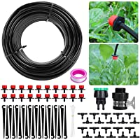 Sistema de riego de jardín- Aiglam Micro Kit de riego por Goteo Riego automático Rociadores automáticos Kit de riego por…